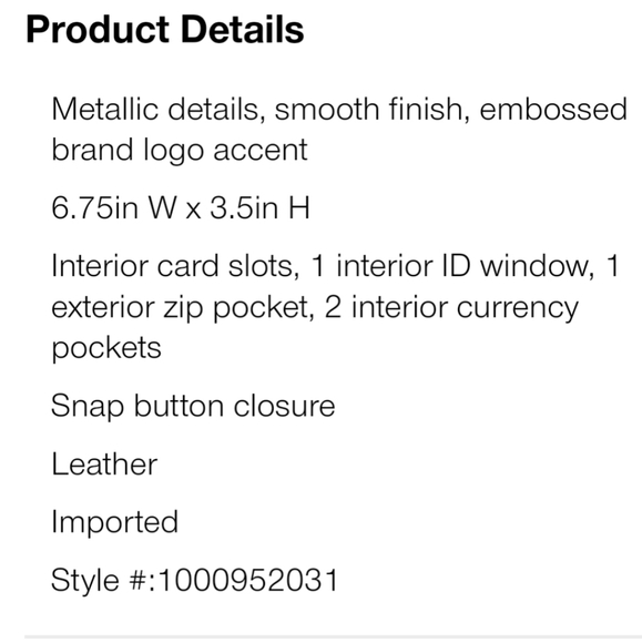 Patricia Nash Nazari Wallet - Picture 10 of 10